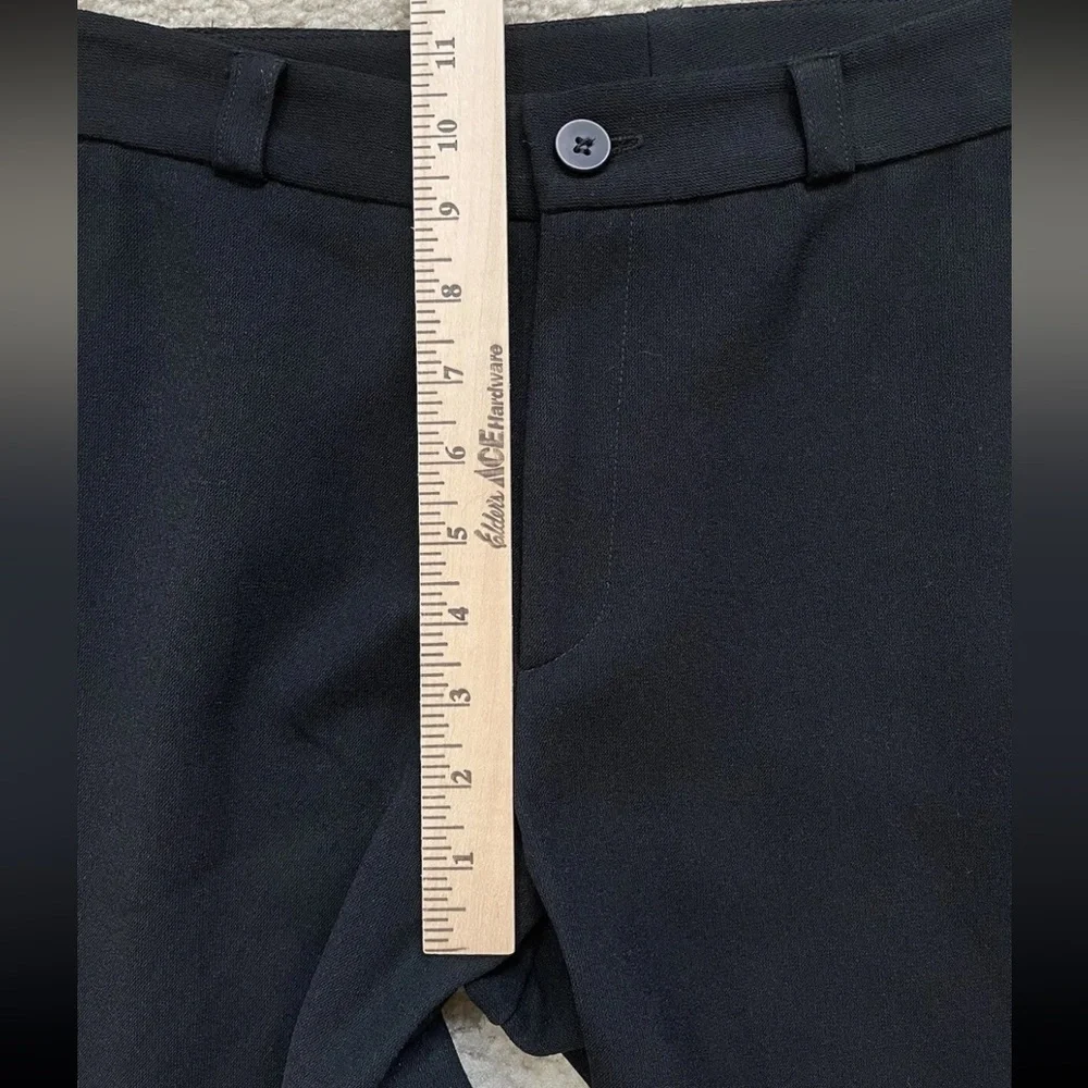 Nanette Lepore Wide Leg Trousers Dress Pants Black Women’s Size 8 Flare - Picture 9 of 11